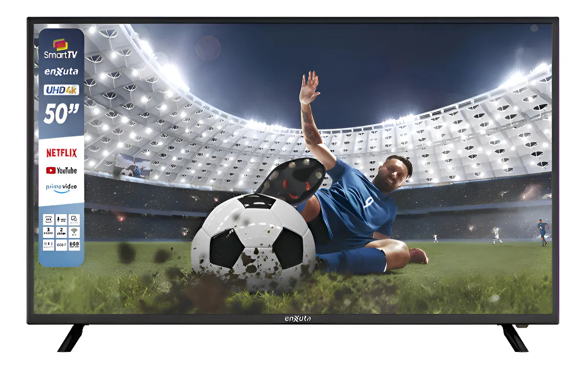 Smart TV Enxuta 50" Ultra HD 4K Linux